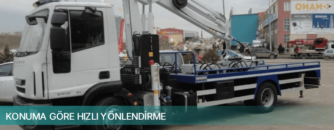Balçova İlçemi Konuma Göre Hızlı Yönlendirme